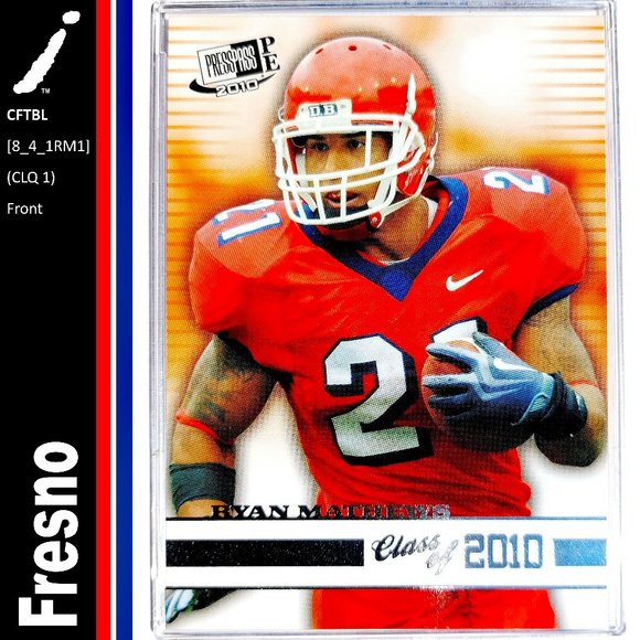 NCAA Other - Fresno Bulldogs (Ryan Mathews) - CFTBL [8_4_RM1]